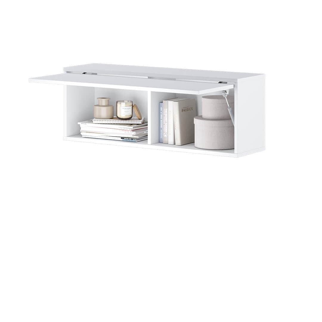 Lenart Pensili con 1 anta BC29 Bianco Lucido