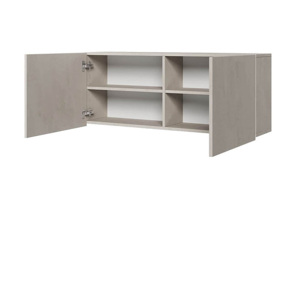 Lenart Pensili per bambini/adolescenti con 2 ante Teen Flex TF10 Piccola Grigio