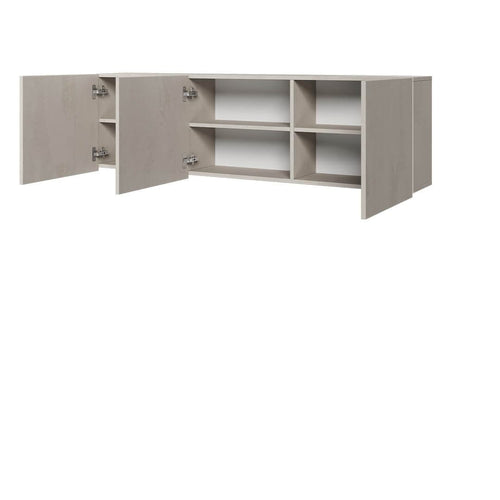 Lenart Pensili per bambini/adolescenti con 3 ante Teen Flex TF09 Grande Grigio