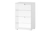 Piccolo Gabrielle 2 Bianco, L50xL40xH80 cm