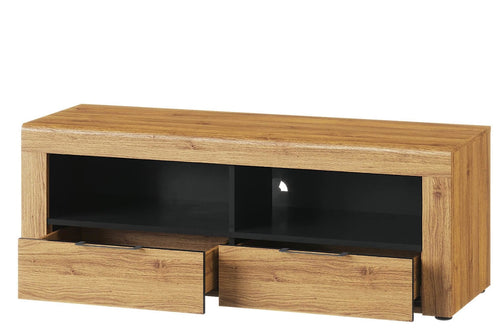 Piccolo Kama 24 Rovere / Nero, l119xL40xH44 cm (1)