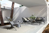 Bizzotto Poltrona da giardino Aloha Lounge Antracite