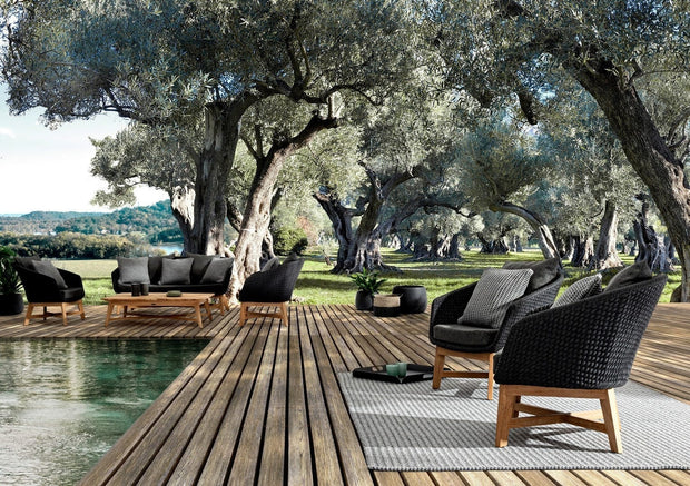 Bizzotto Poltrona da giardino Coachella Antracite