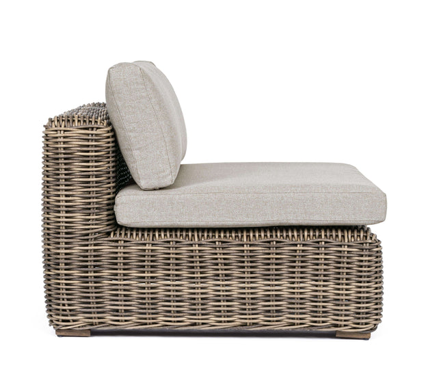 Bizzotto Poltrona da giardino Coraline Grigio