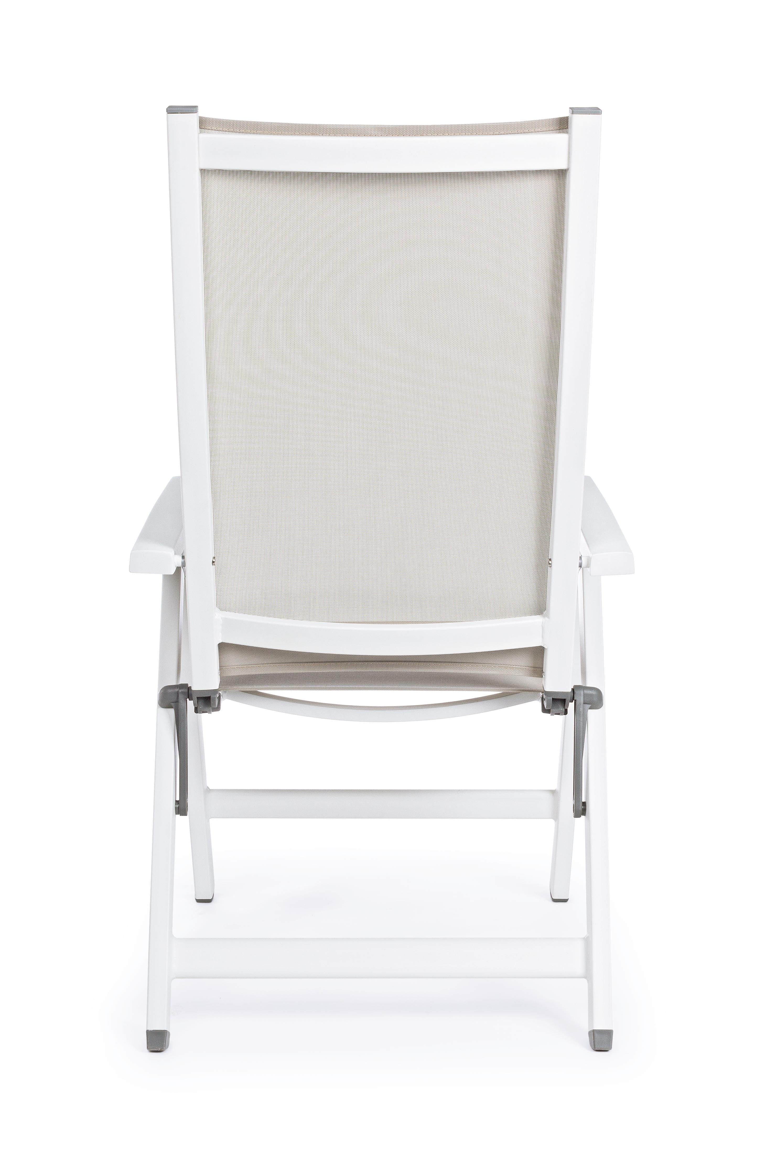 Bizzotto Poltrona da giardino Cruise Bianco