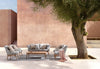 Bizzotto Poltrona da giardino Kera Grigio