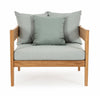 Bizzotto Poltrona da giardino Kobo Blu