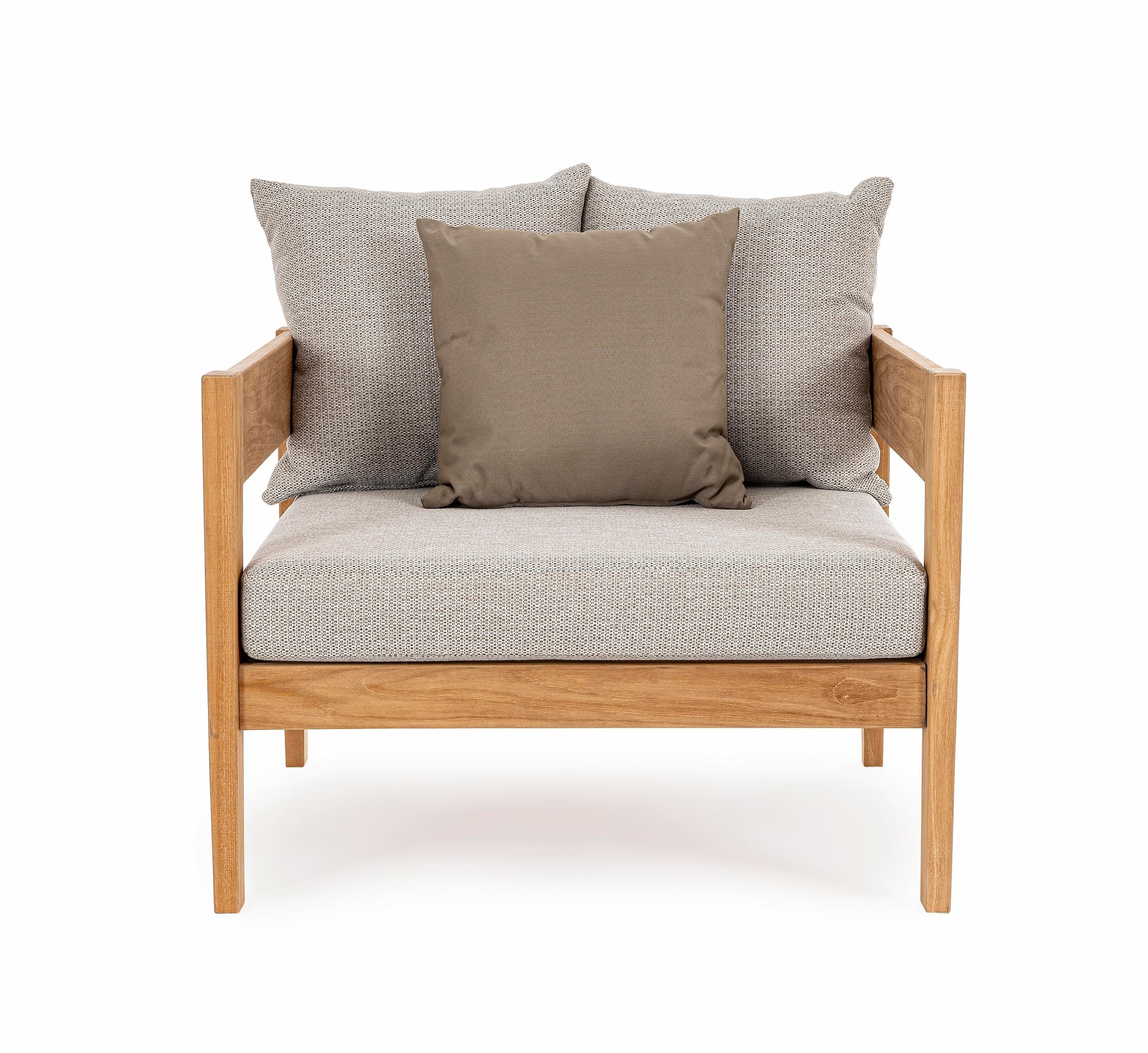 Bizzotto Poltrona da giardino Kobo Grigio