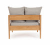Bizzotto Poltrona da giardino Kobo Grigio