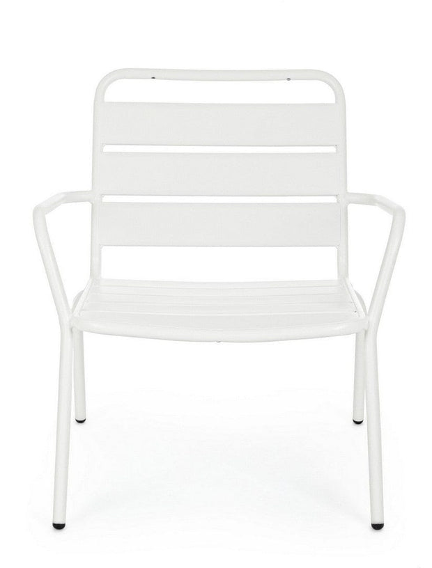 Bizzotto Poltrona da giardino Marlyn Bianco