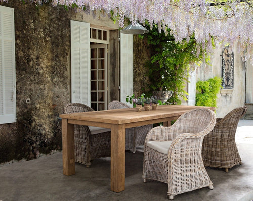 Bizzotto Poltrona da giardino Martinis Naturale