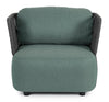 Bizzotto Poltrona da giardino Palmer Verde