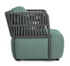 Bizzotto Poltrona da giardino Palmer Verde