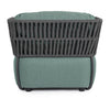 Bizzotto Poltrona da giardino Palmer Verde