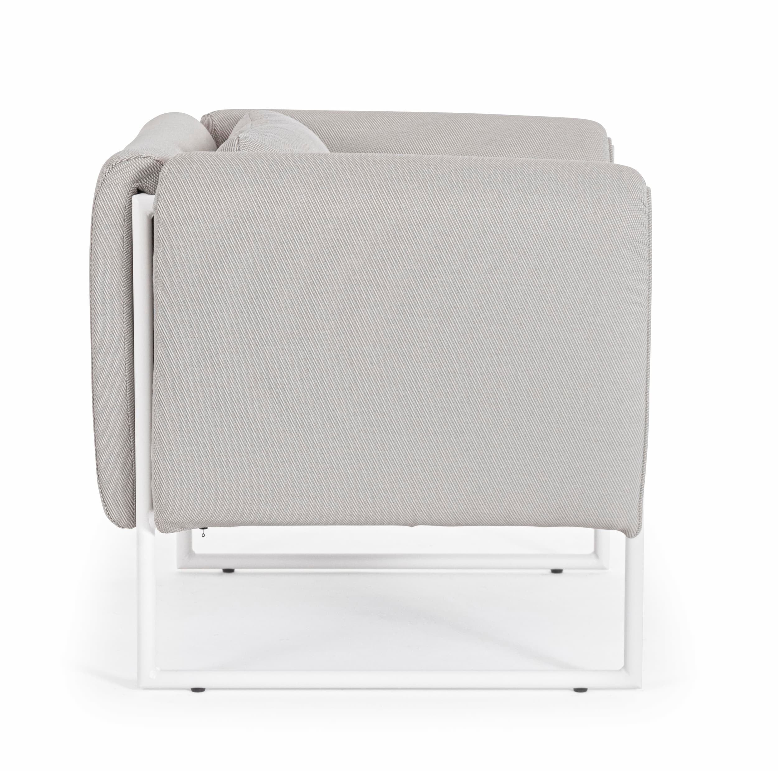 Bizzotto Poltrona da giardino Pixel Bianco