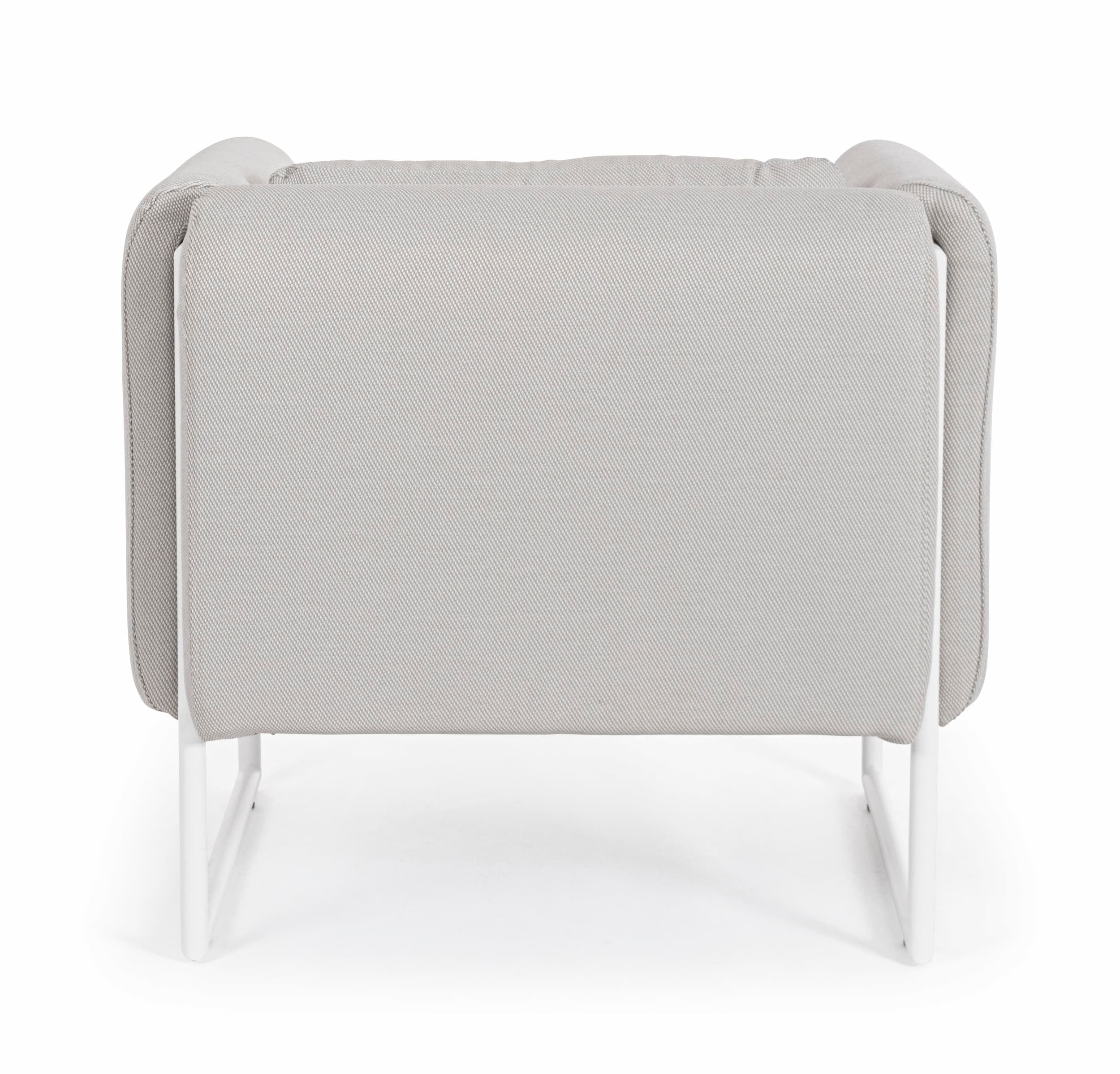 Bizzotto Poltrona da giardino Pixel Bianco