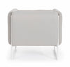 Bizzotto Poltrona da giardino Pixel Bianco