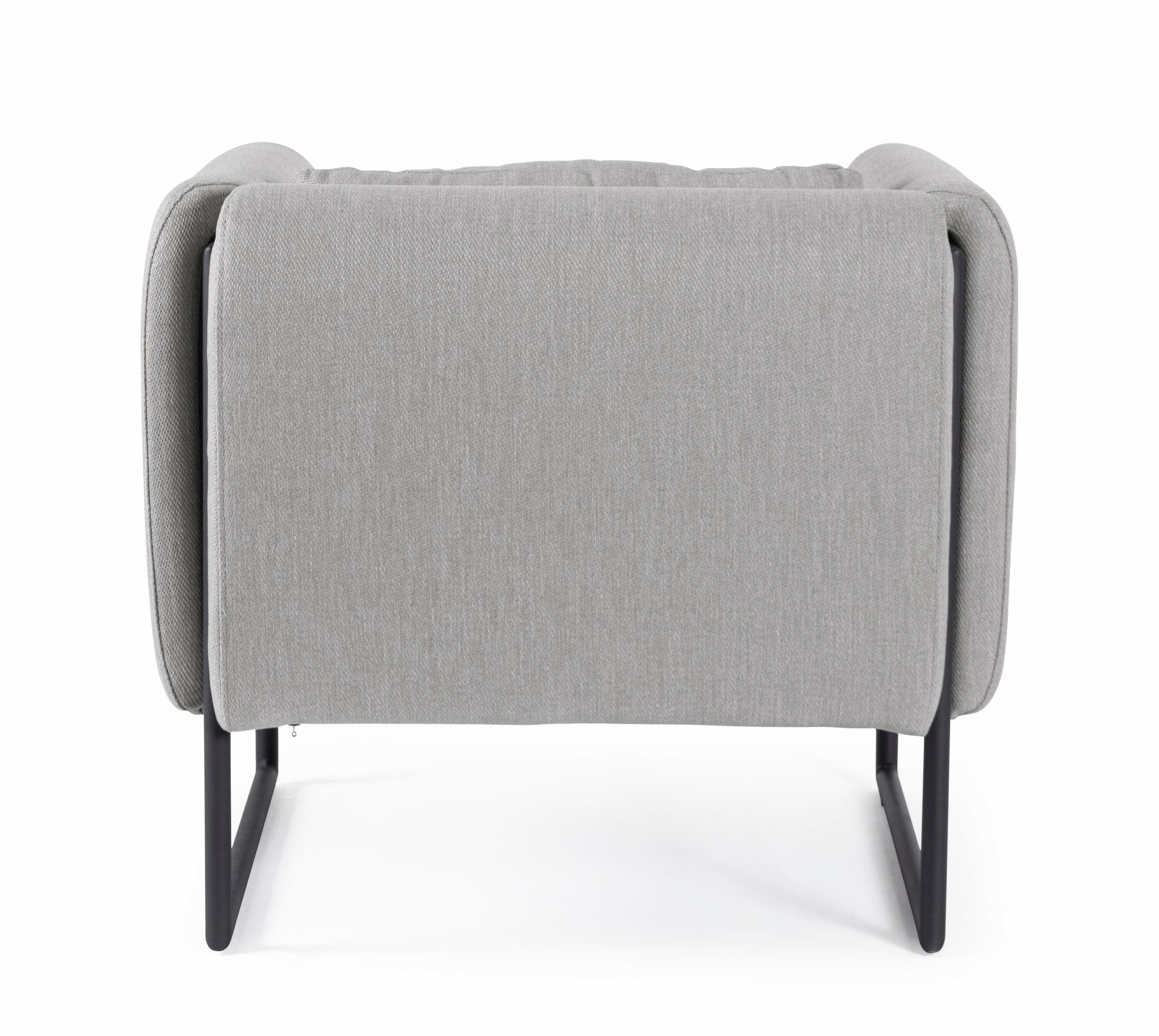 Bizzotto Poltrona da giardino Pixel Grigio