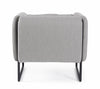 Bizzotto Poltrona da giardino Pixel Grigio