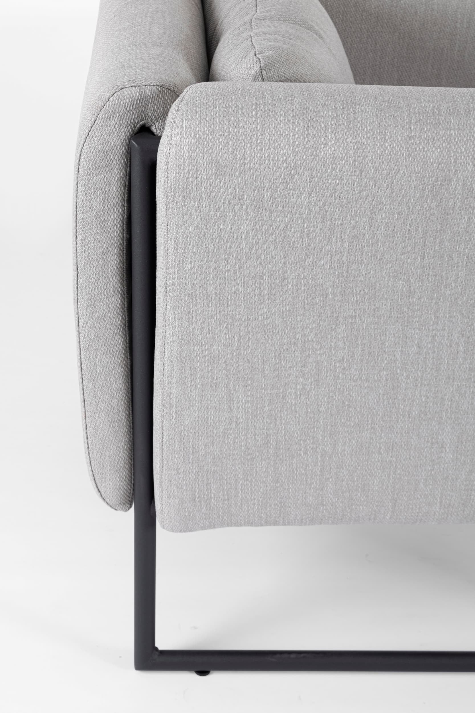 Bizzotto Poltrona da giardino Pixel Grigio