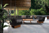Bizzotto Poltrona da giardino Xylia Marrone