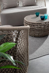 Bizzotto Poltrona girevole da giardino Cuyen Beige
