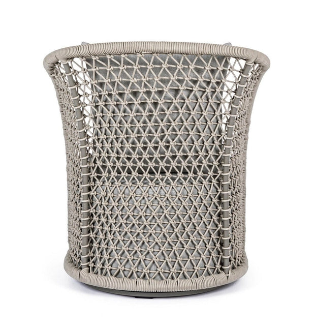 Bizzotto Poltrona girevole da giardino Cuyen Beige