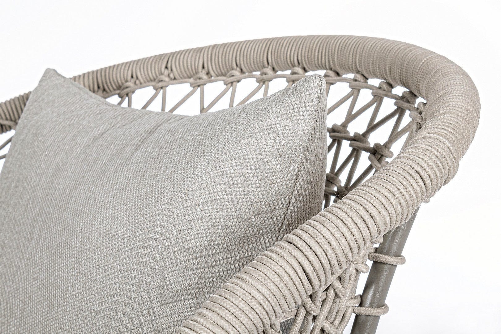 Bizzotto Poltrona girevole da giardino Cuyen Beige