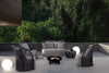 Bizzotto Poltrona girevole da giardino Cuyen Grigio