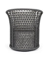Bizzotto Poltrona girevole da giardino Cuyen Grigio