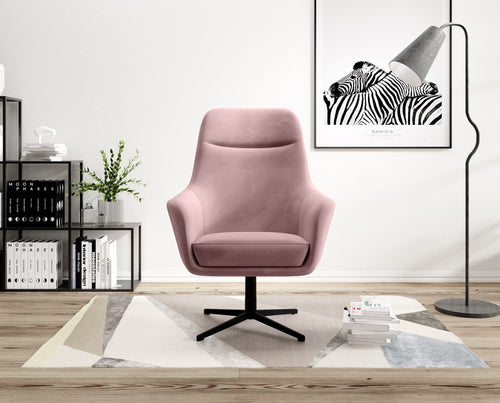 Poltrona girevole Polonium Rosa (1)