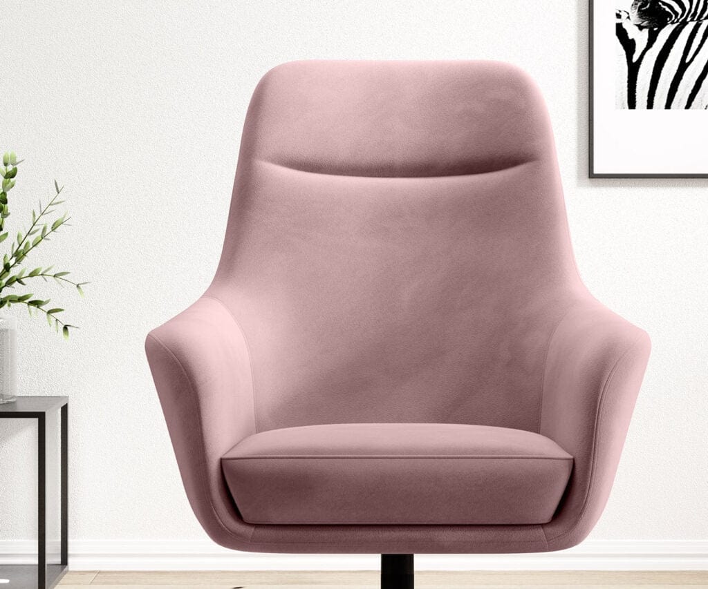 Poltrona girevole Polonium Rosa (2)