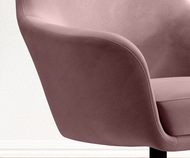 Poltrona girevole Polonium Rosa (3)