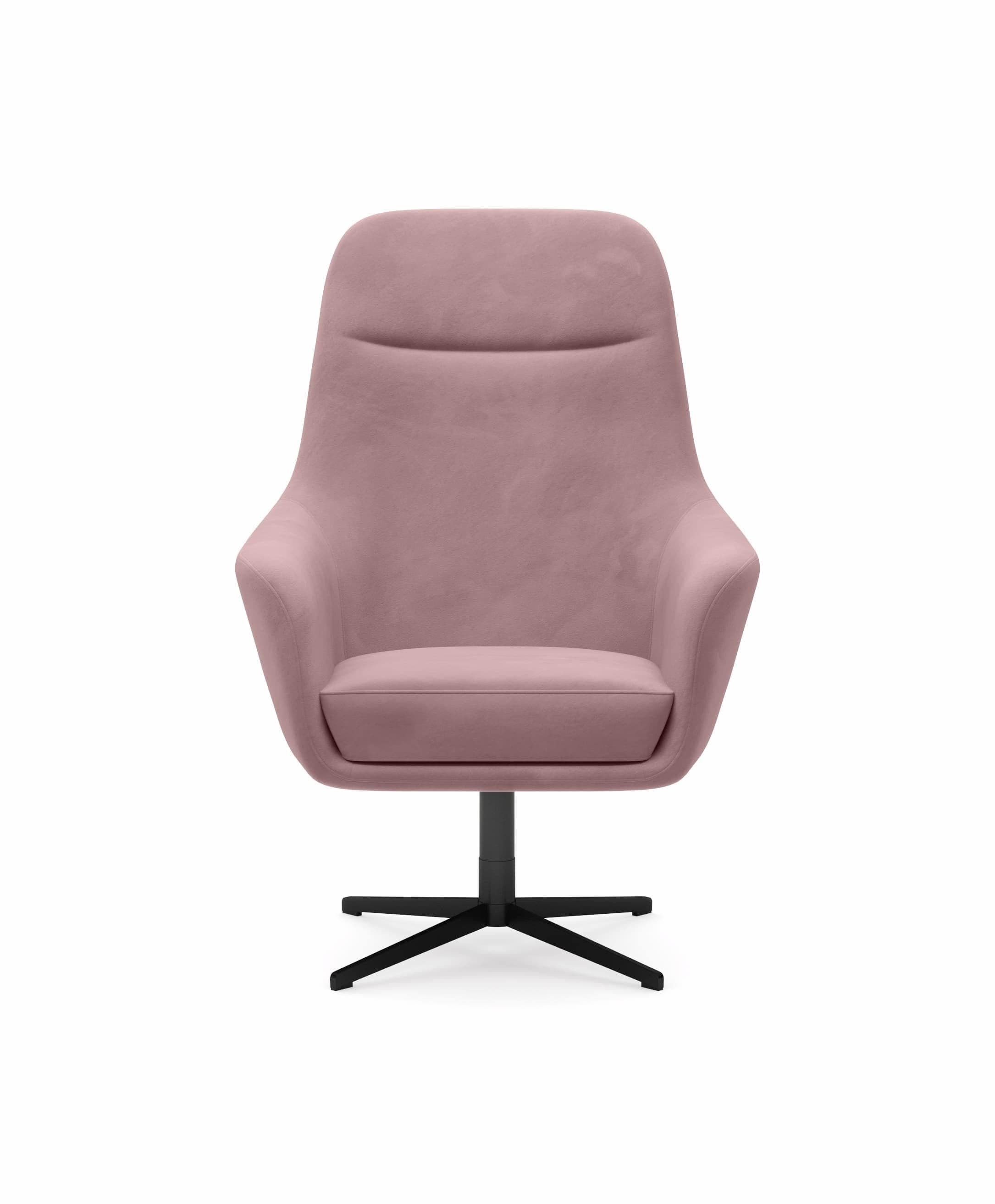 Poltrona girevole Polonium Rosa (4)