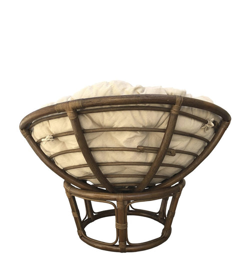 Poltrona in rattan Papasan Beige (1)