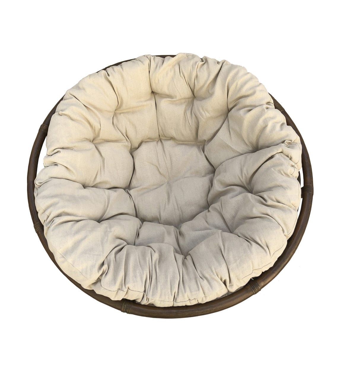 Poltrona in rattan Papasan Beige (2)