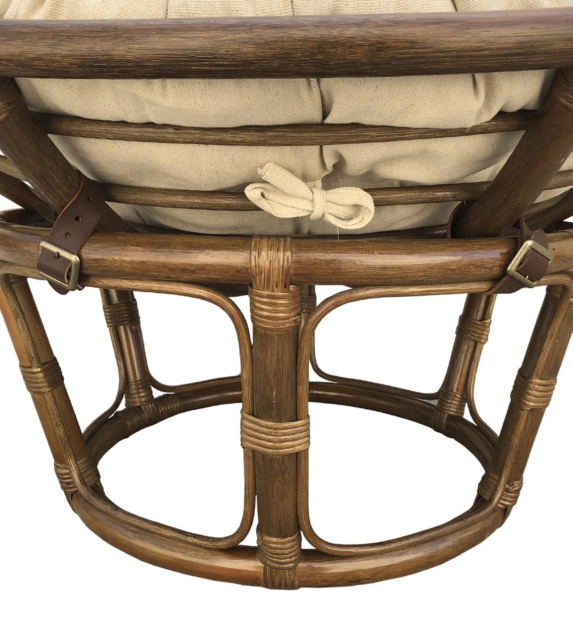 Poltrona in rattan Papasan Beige (4)