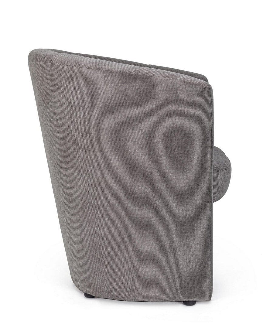 Bizzotto Poltrona in tessuto Belize Grigio