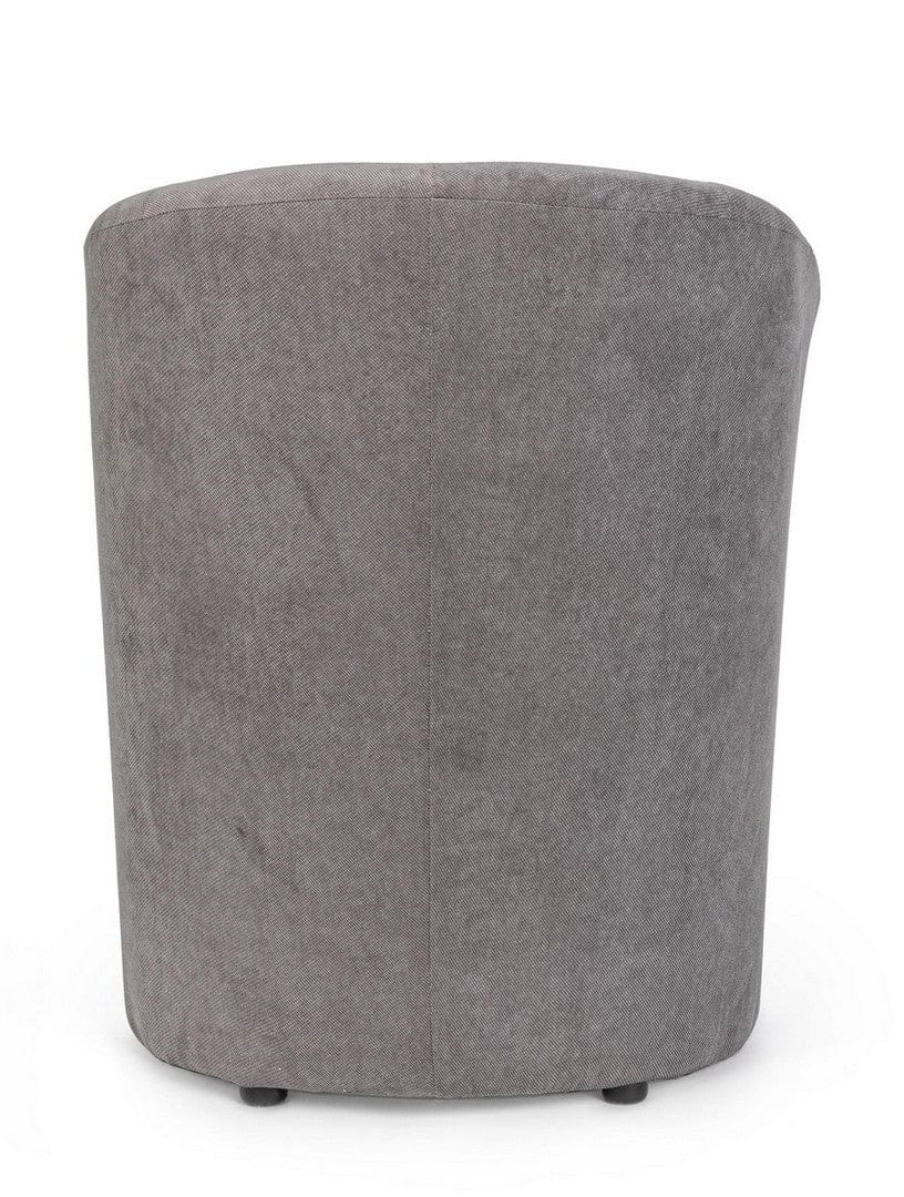 Bizzotto Poltrona in tessuto Belize Grigio