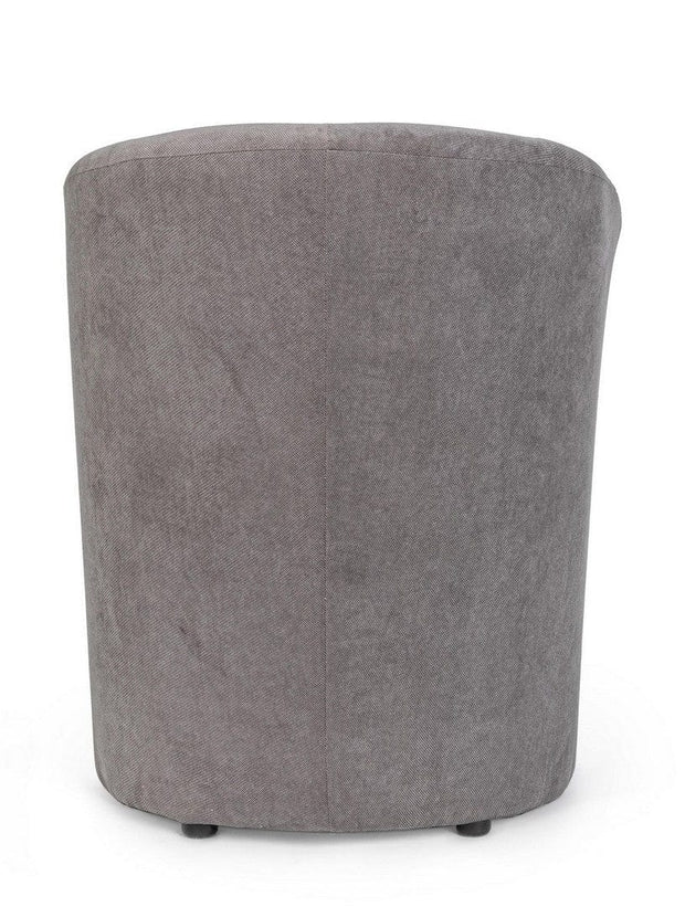 Bizzotto Poltrona in tessuto Belize Grigio