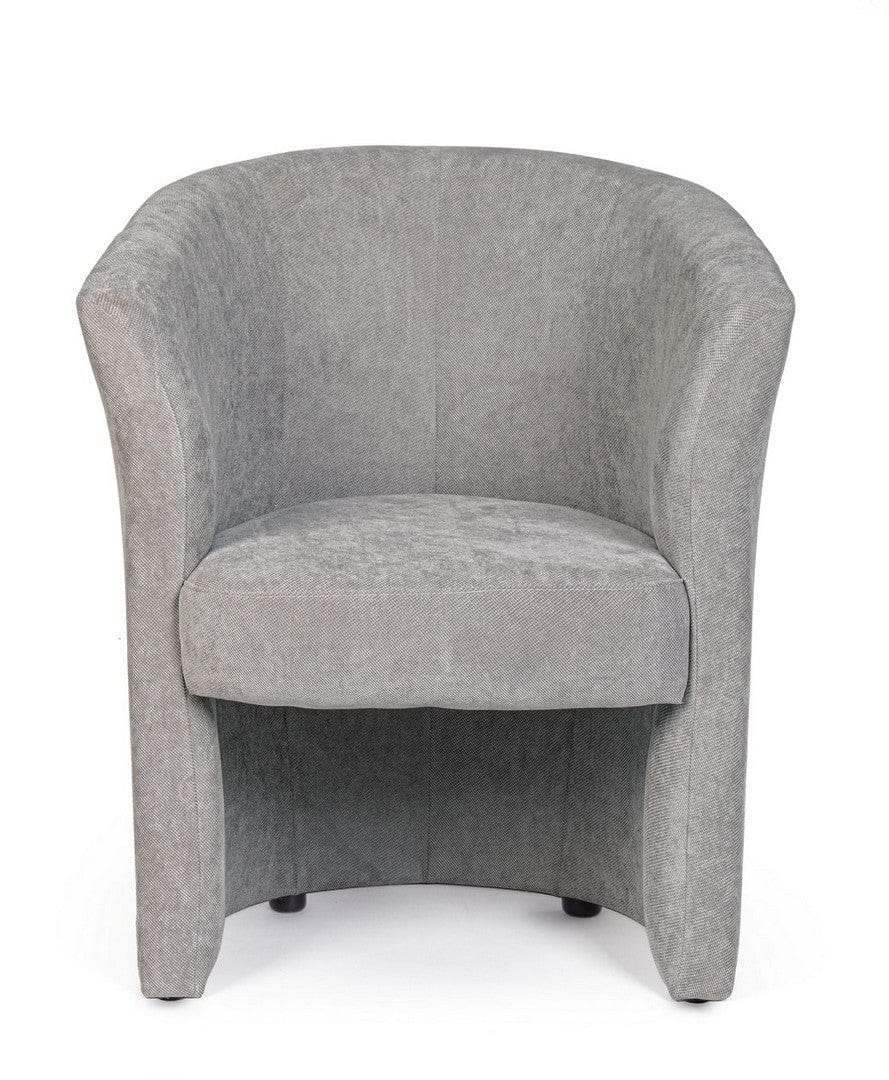 Bizzotto Poltrona in tessuto Belize Grigio