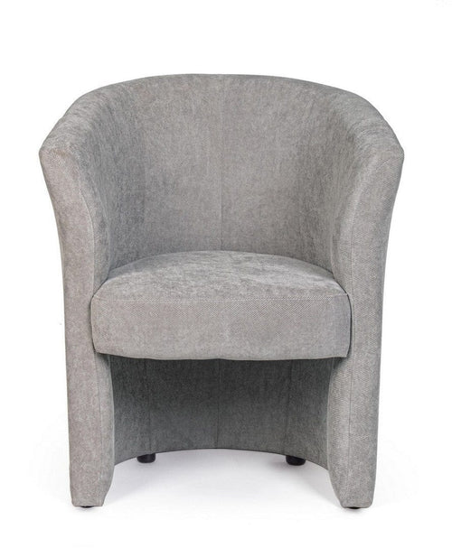 Bizzotto Poltrona in tessuto Belize Grigio
