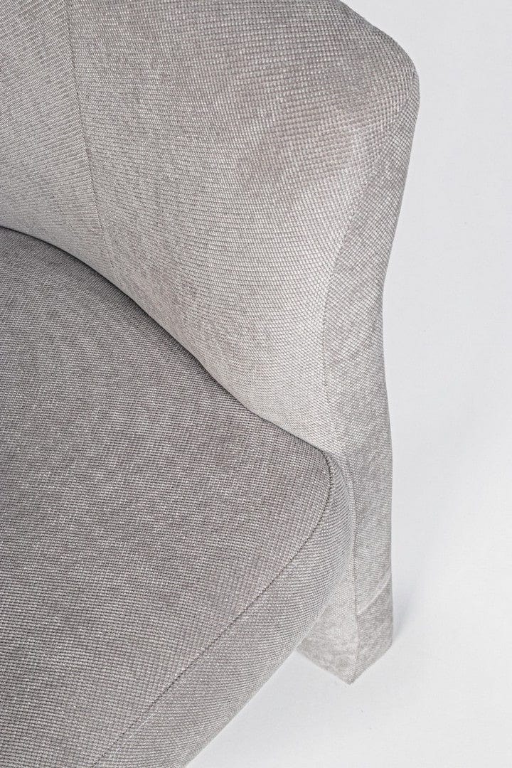 Bizzotto Poltrona in tessuto Belize Grigio