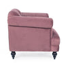 Bizzotto Poltrona in tessuto Blossom Rosa