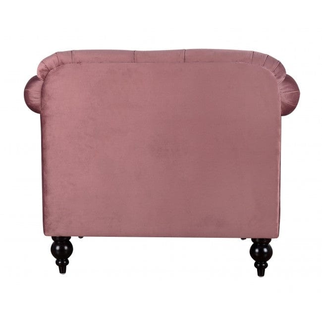 Bizzotto Poltrona in tessuto Blossom Rosa