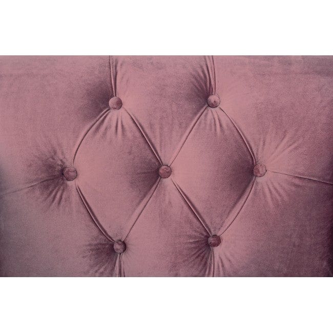 Bizzotto Poltrona in tessuto Blossom Rosa