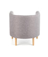 Halmar Poltrona in tessuto Cliffton Grigio