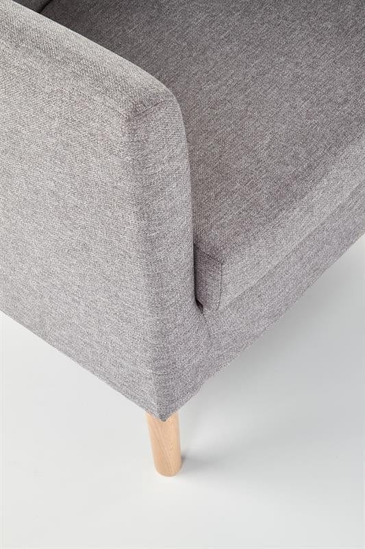 Halmar Poltrona in tessuto Cliffton Grigio