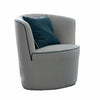Poltrona in tessuto Daffy Grigio (2)