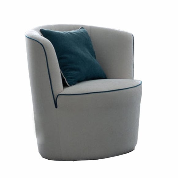 Poltrona in tessuto Daffy Grigio (2)